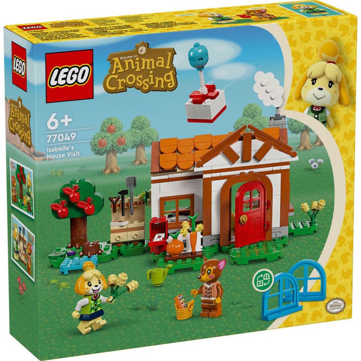 LEGO® Animal Crossing™: Isabelles House Visit (77049)