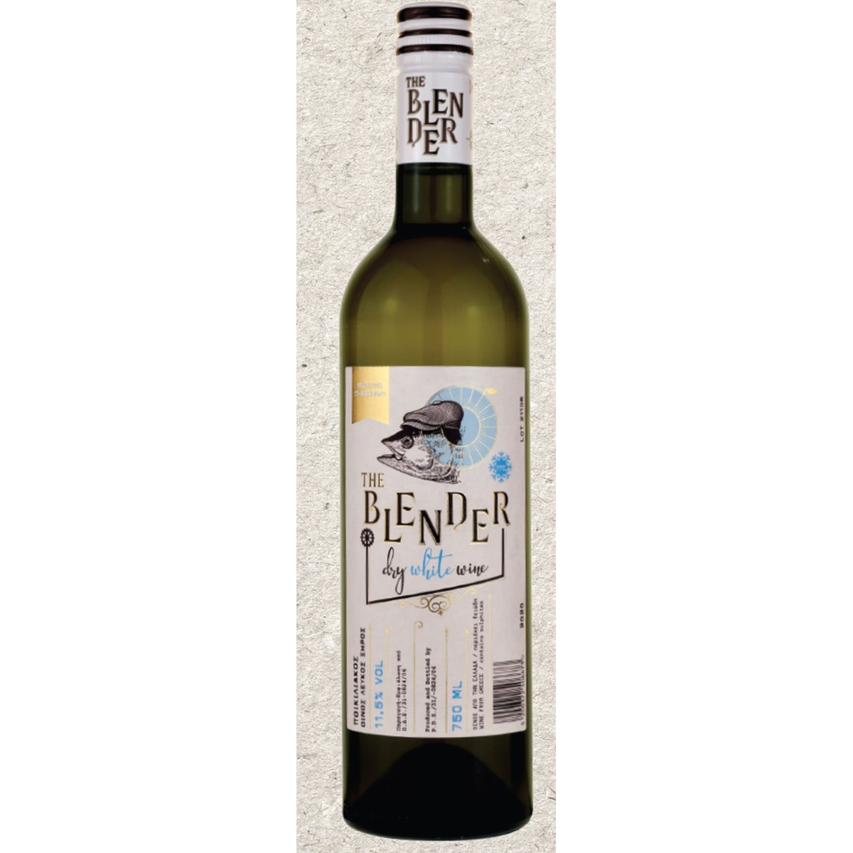 The Blender Project - The Blender White - Assyrtiko,Malagousia, White Dry Wine,750ml