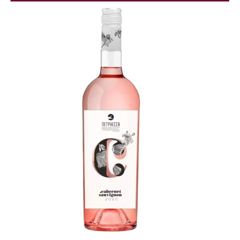 Petriessa Estate -  Cabernet Sauvignon Rose Dry Wine P.G.I.,750ml