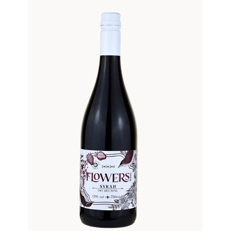 Three F Wines -The Flowers Wine - Syrah, Red Dry Wine,750ml