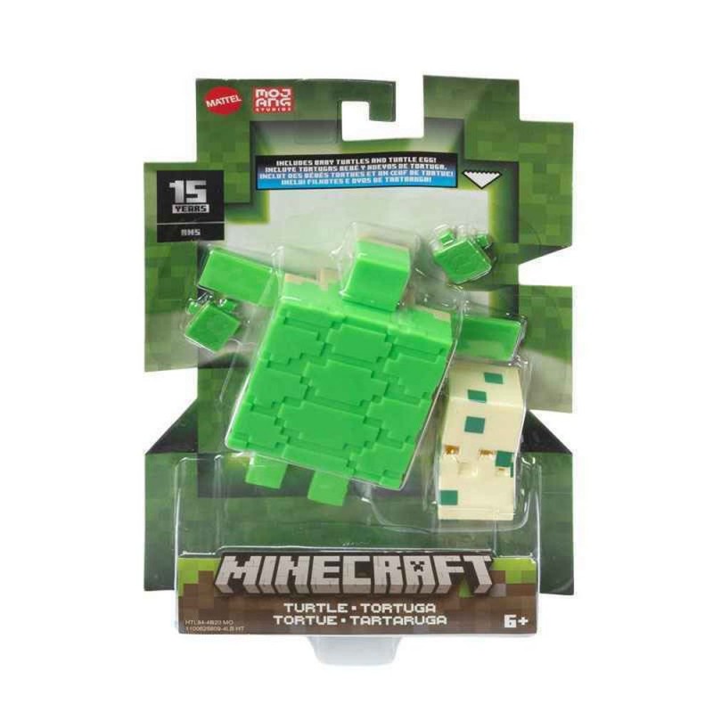 Mattel Minecraft: 15th Anniversary - Turtle Action Figure (HTL84)