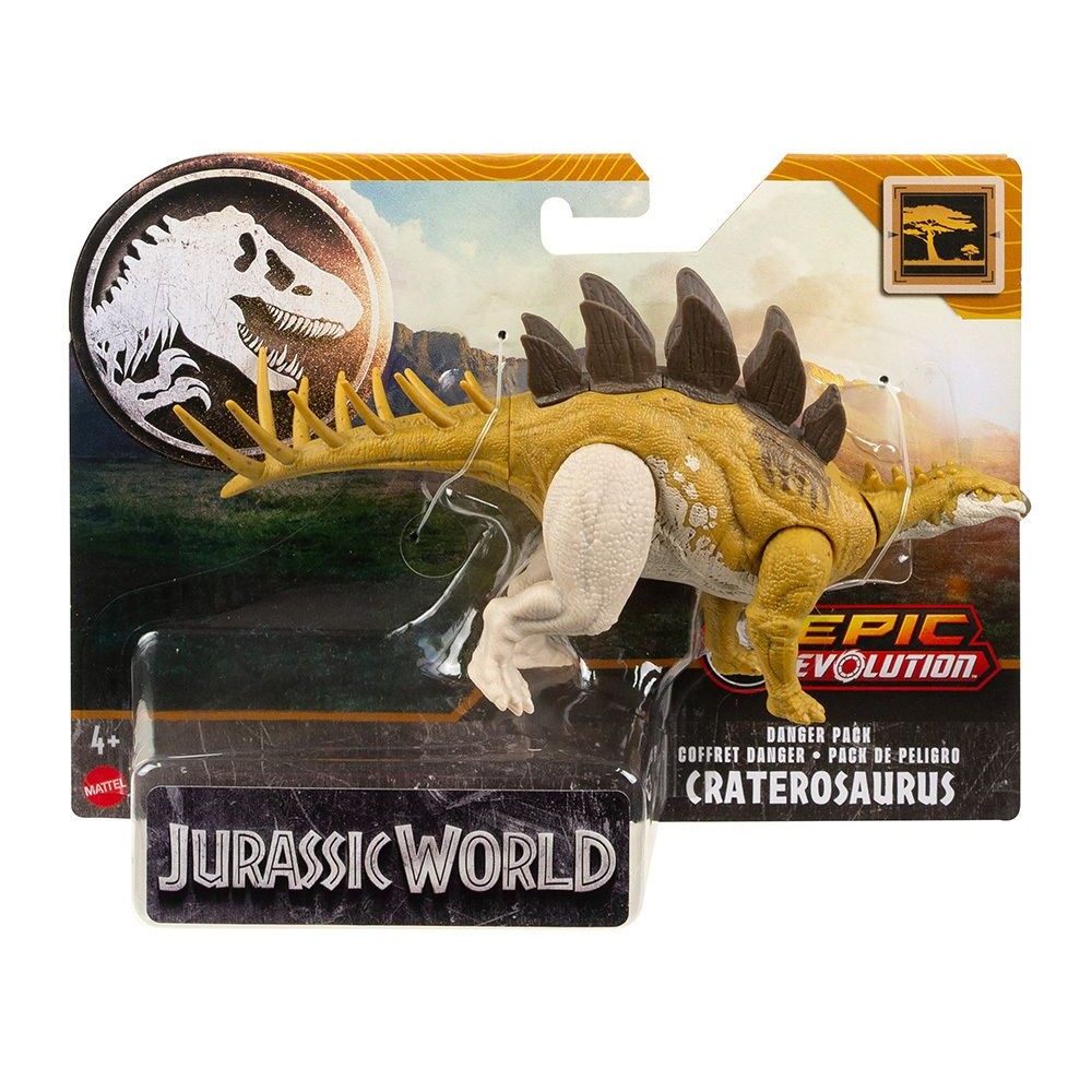 Mattel Jurassic World: Epic Evolution - Craterosaurus Danger Pack (HTK52)