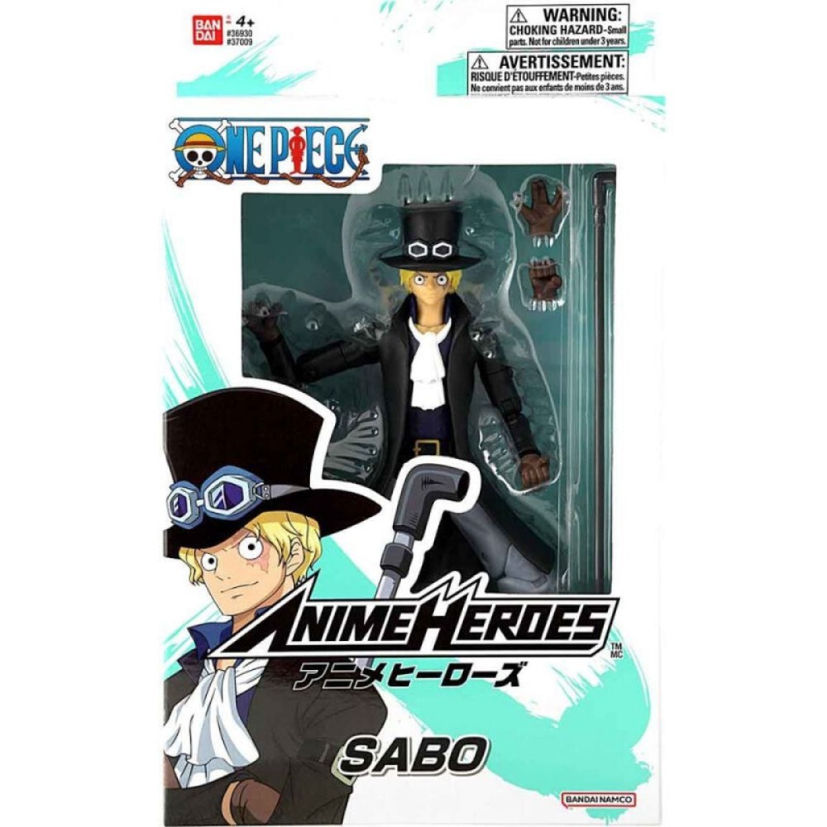 Bandai Anime Heroes: One Piece - Sabo Action Figure (37009)