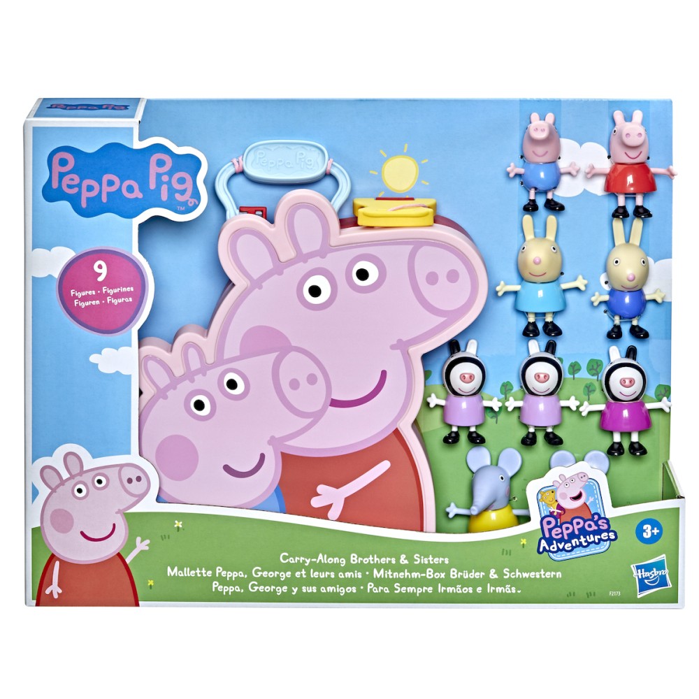 Hasbro Peppa Pig: Carry-Along Brothers And Sisters (F2173)