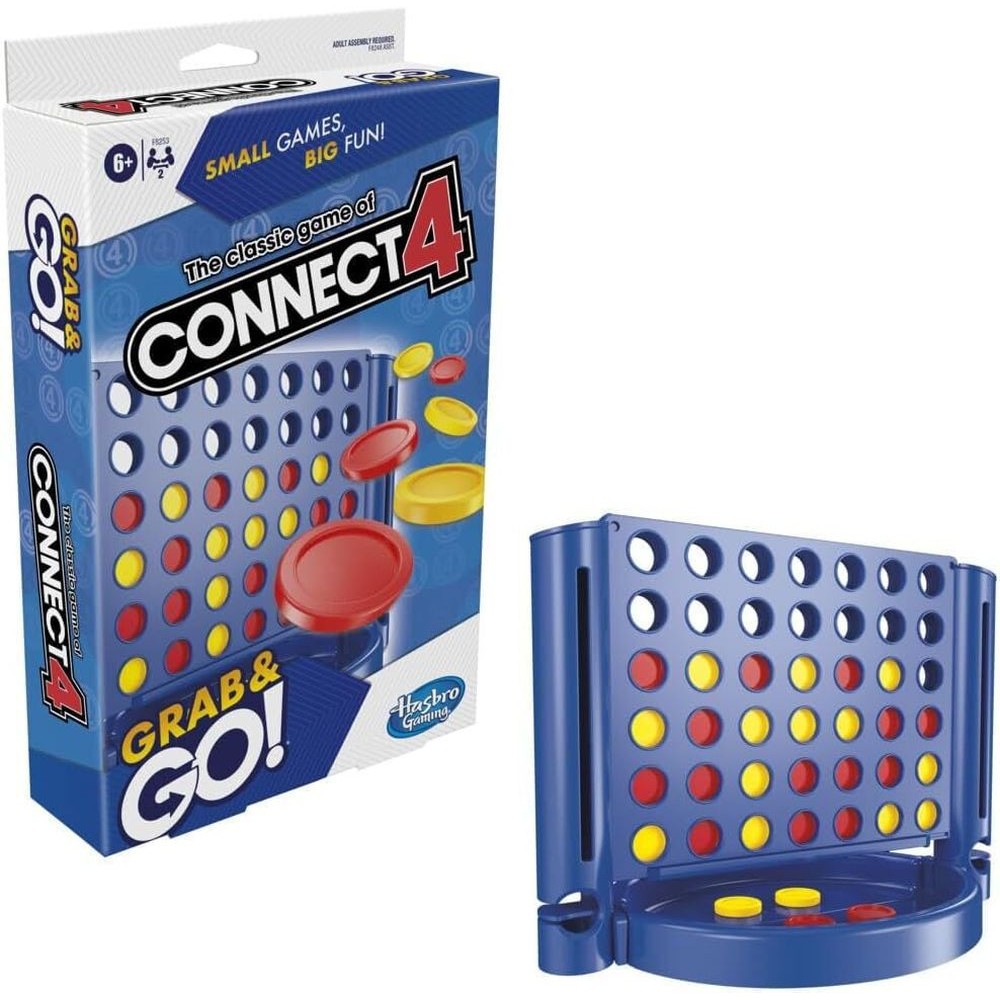 Hasbro Connect 4: Grab And Go - Board Game (Greek Language) (F8253)