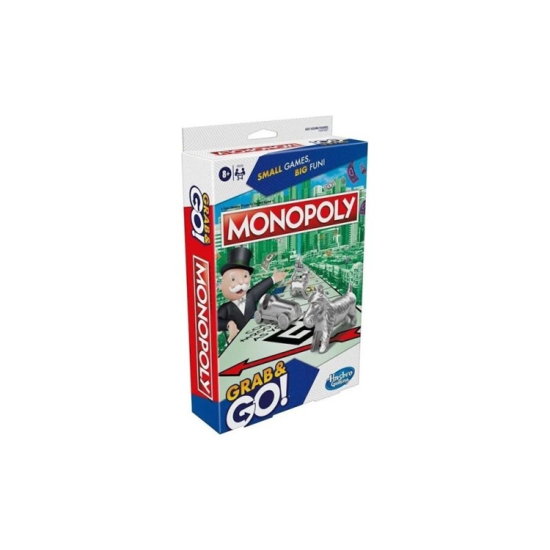 Hasbro Monopoly: Grab and Go - Board Game (Greek Language) (F8256)