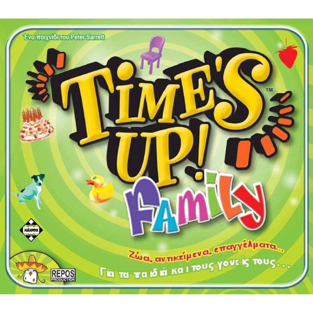 Κάισσα Time's Up Family - Επιτραπέζιο (Ελληνική Γλώσσα) (KA111601)