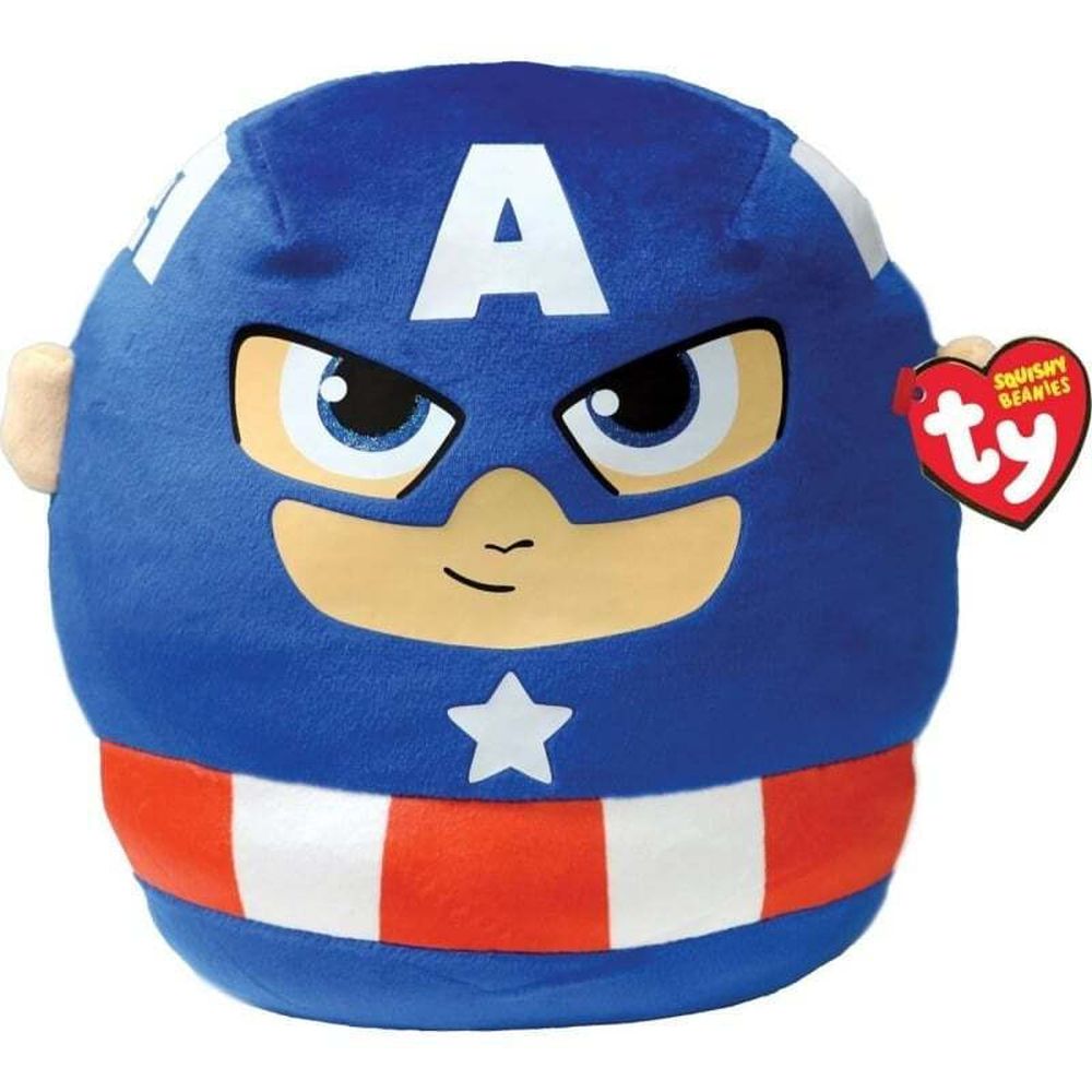 AS TY Squishy Beanies: Marvel - Captain America 30cm (1607-39355)