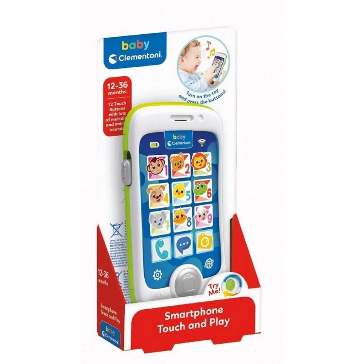 AS Baby Clementoni: Tο Πρώτο Μου Smartphone (63722) (1000-63722)