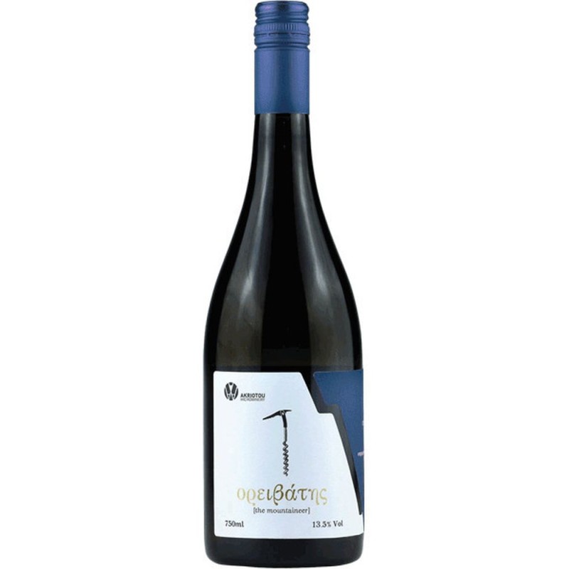 Akriotou Microwinery -  Orivatis Blue - Assyrtiko,Chardonnnay, White Dry Wine P.G.I.,750ml