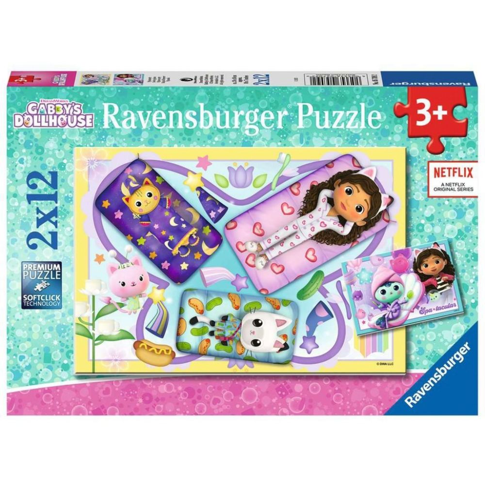 Ravensburger Puzzle: Gabby's Dollhouse (2x12pcs) (5709)