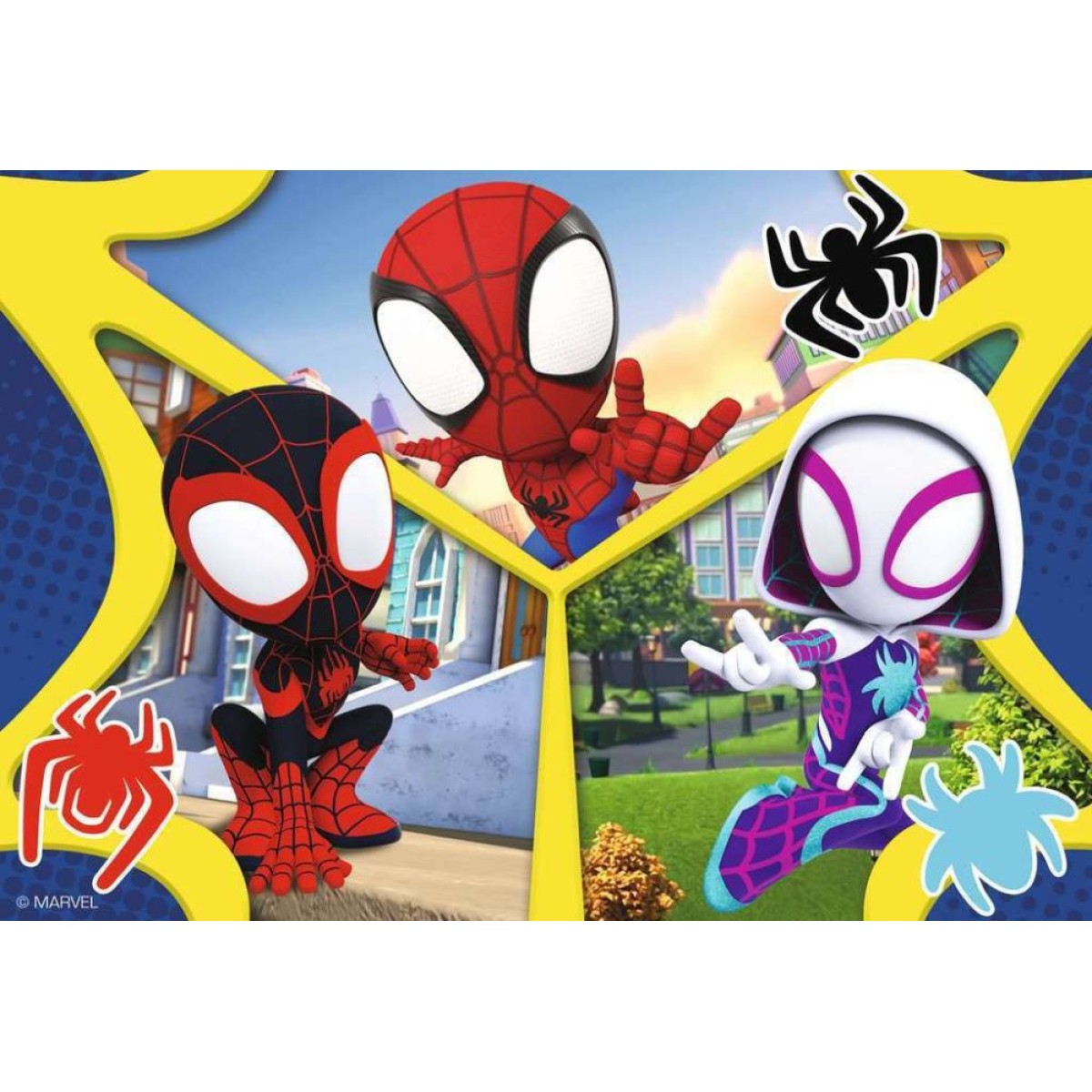 Ravensburger Puzzle: Marvel - Spidey and his Amazing Friends (2x24pcs) (5729)