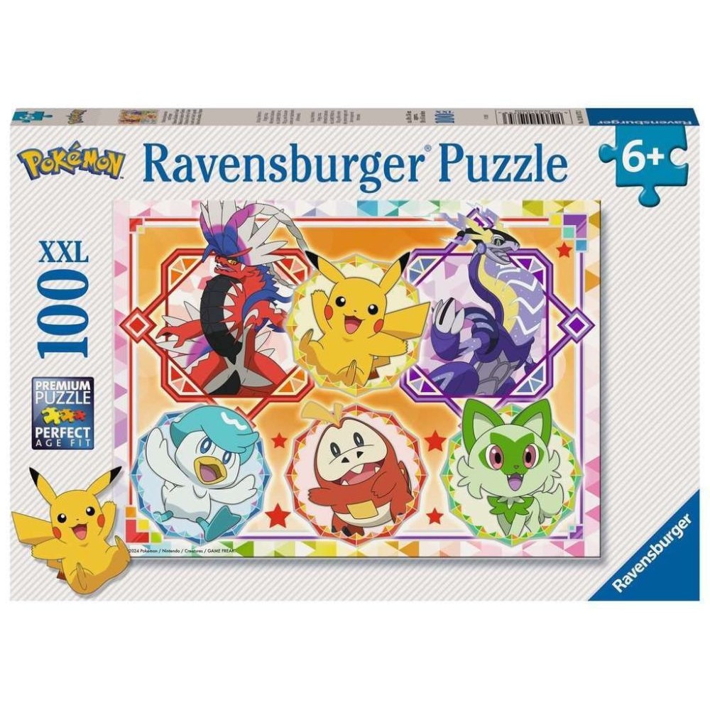 Ravensburger Puzzle: Pokemon XXL (100pcs) (12001075)