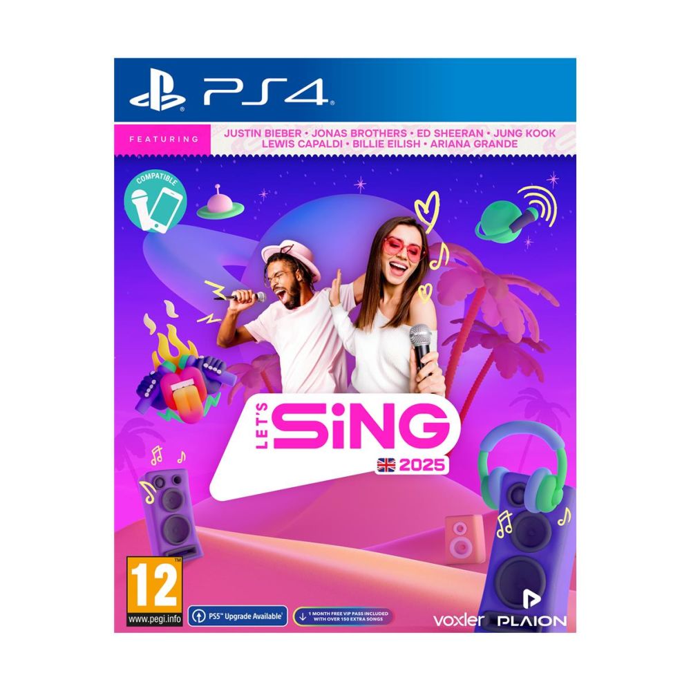 PS4 Let's Sing 2025