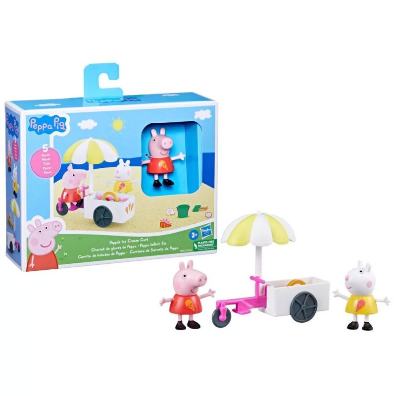 Hasbro Peppa Pig: Peppa's Adventures - Peppa's Ice Cream Cart (F8086)