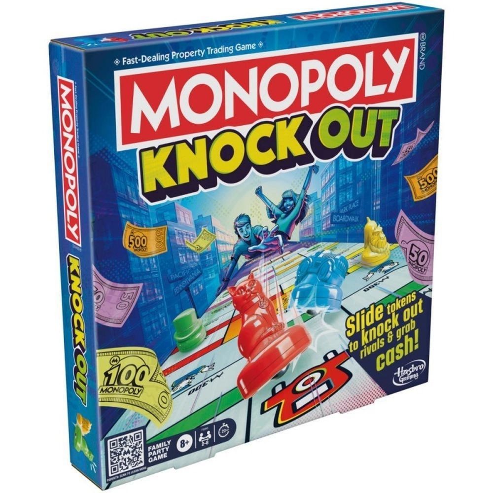 Hasbro Monopoly Knockout ( English Language) (F8995)