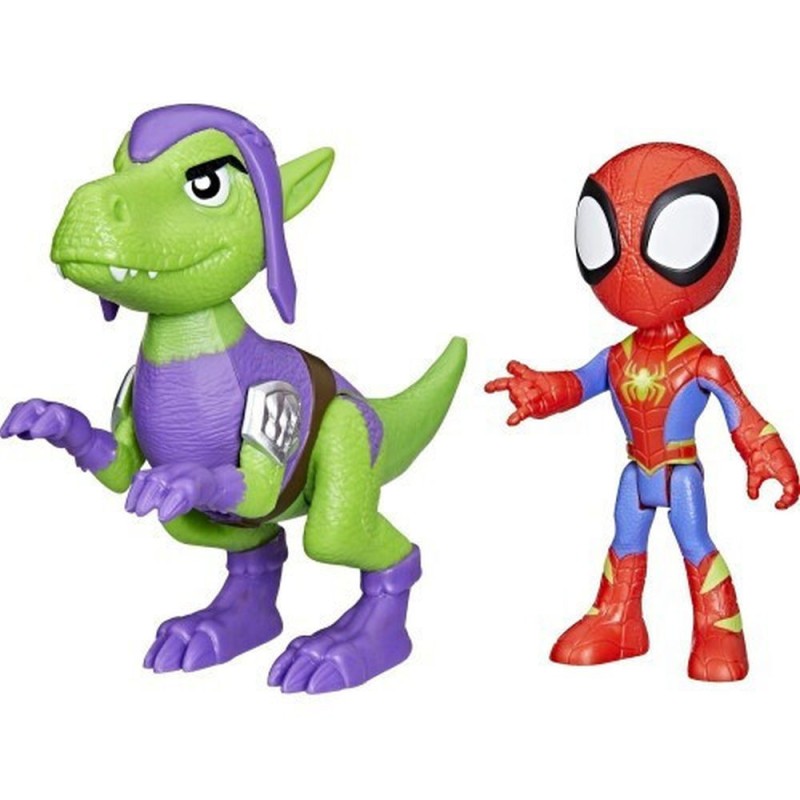 Hasbro Disney Marvel: Spidey And His Amazing Friends Dino-Webs - Spidey &amp; Goblin Raptor (G0120)