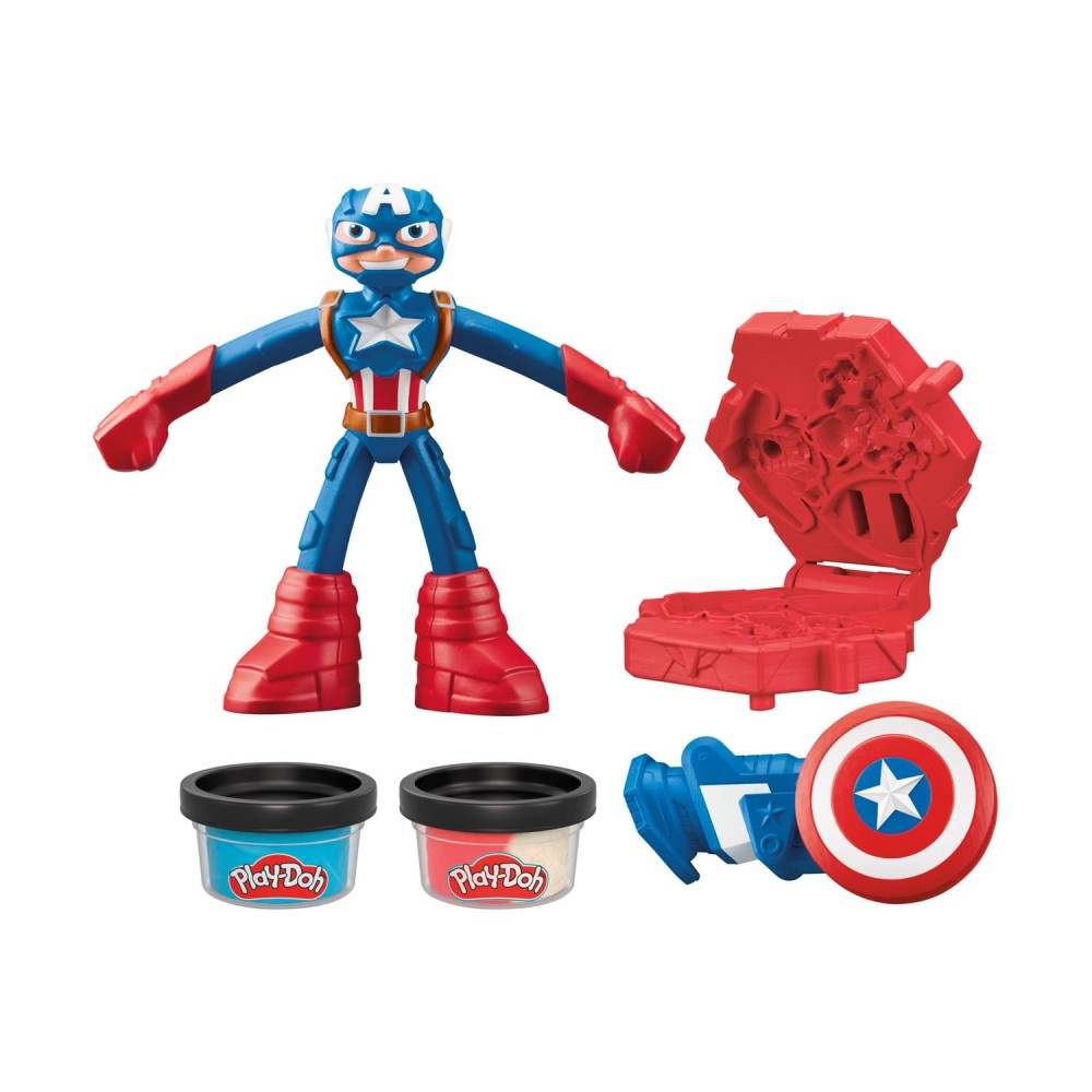 Hasbro Play-Doh Marvel: Captain America - Stamping Shield (G0056)