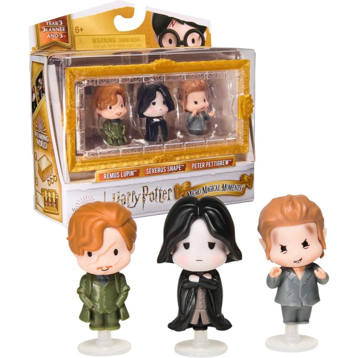 Spin Master Harry Potter: Micro Magical Moments - Remus Lupin/Severus Snape/Peter Pettigrew Figure Set (6069444)