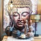 ΠΙΝΑΚΑΣ ΣΕ ΚΑΜΒΑ Fylliana Buddha 100x3x100εκ