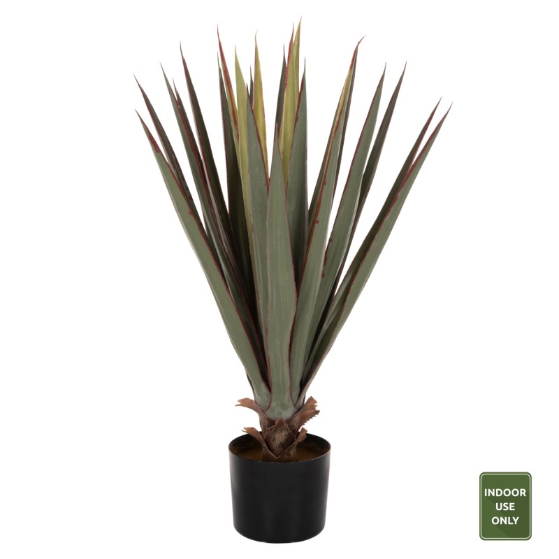 ΔΙΑΚΟΣΜΗΤΙΚΟ ΣΥΝΘΕΤΙΚΟ ΦΥΤΟ HM7985 SISAL AGAVE ΣΕ ΓΛΑΣΤΡΑ  Φ13,5x13-76Υεκ.