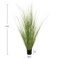 ΔΙΑΚΟΣΜΗΤΙΚΟ ΣΥΝΘΕΤΙΚΟ ΦΥΤΟ HM4017 BRISTLEGRASS ΣΕ ΓΛΑΣΤΡΑ 173Υεκ.