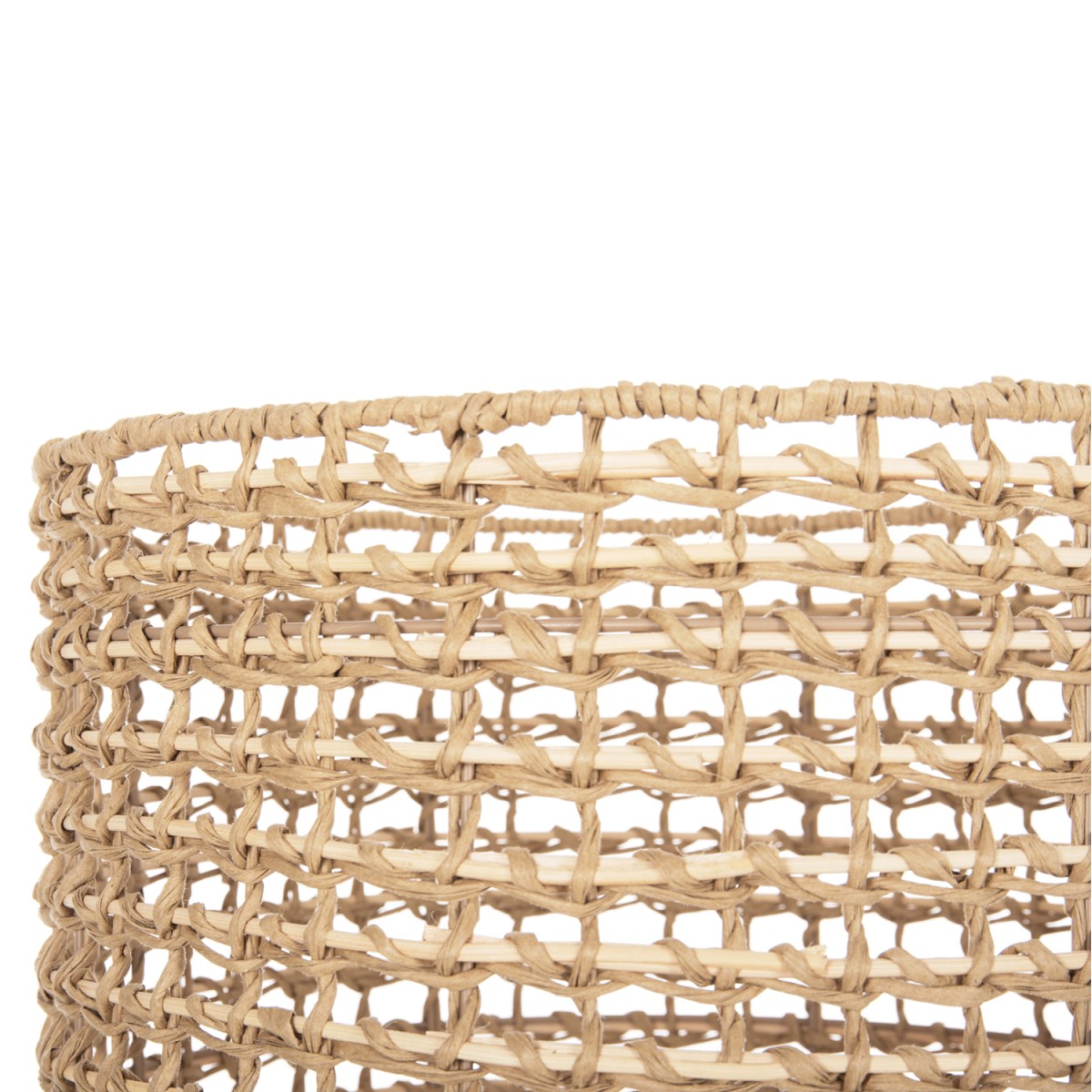 ΕΠΙΔΑΠΕΔΙΟ ΦΩΤΙΣΤΙΚΟ HM4351 RUBBERWOOD-RATTAN-PAPER ROPE ΣΕ ΦΥΣΙΚΟ Φ36x149,5Υεκ.