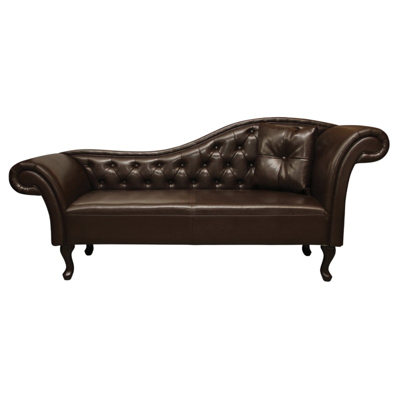 ΑΝΑΚΛΙΝΔΡΟ T.CHESTERFIELD NIOVI HM3008.01 PU ΣΚ.ΚΑΦΕ-ΜΑΥΡΑ ΠΟΔΙΑ(ΔΕΞΙ)190x61x84Yεκ