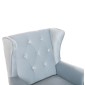 ΠΟΛΥΘΡΟΝΑ ΜΠΕΡΖΕΡΑ BRANDON HM3073.31 BABY BLUE ΒΕΛΟΥΔΟ-ΠΟΔΙΑ ΣΕ ΦΥΣΙΚΟ 82,5x80x104Υεκ