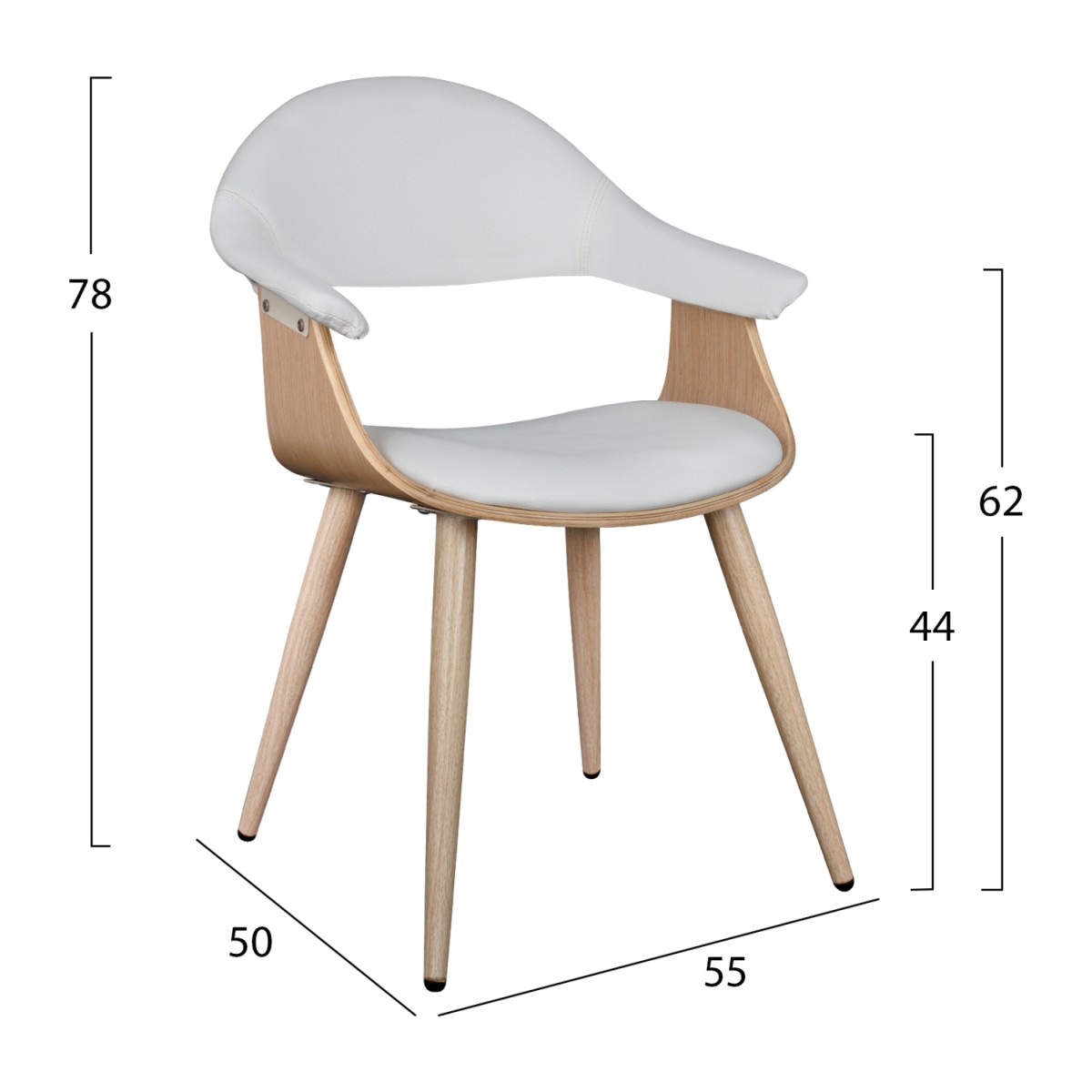 ΠΟΛΥΘΡΟΝΑΚΙ ΣΥΝΕΡΓΑΣΙΑΣ SUPERIOR PRO HM1111.02 SONAMA-ΑΣΠΡO PU 55x50x78Yεκ.