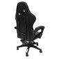 ΠΟΛΥΘΡΟΝΑ GAMING DARREN HM1203.10 ΜΑΥΡΟ-ΓΚΡΙ PVC & NYLON 51x49x125Υεκ.