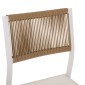 ΚΑΡΕΚΛΑ ΑΛΟΥΜΙΝΙΟΥ ΛΕΥΚΗ ΜΠΕΖ RATTAN & TEXTLINE HM5921.02 46x55,5x83Yεκ.