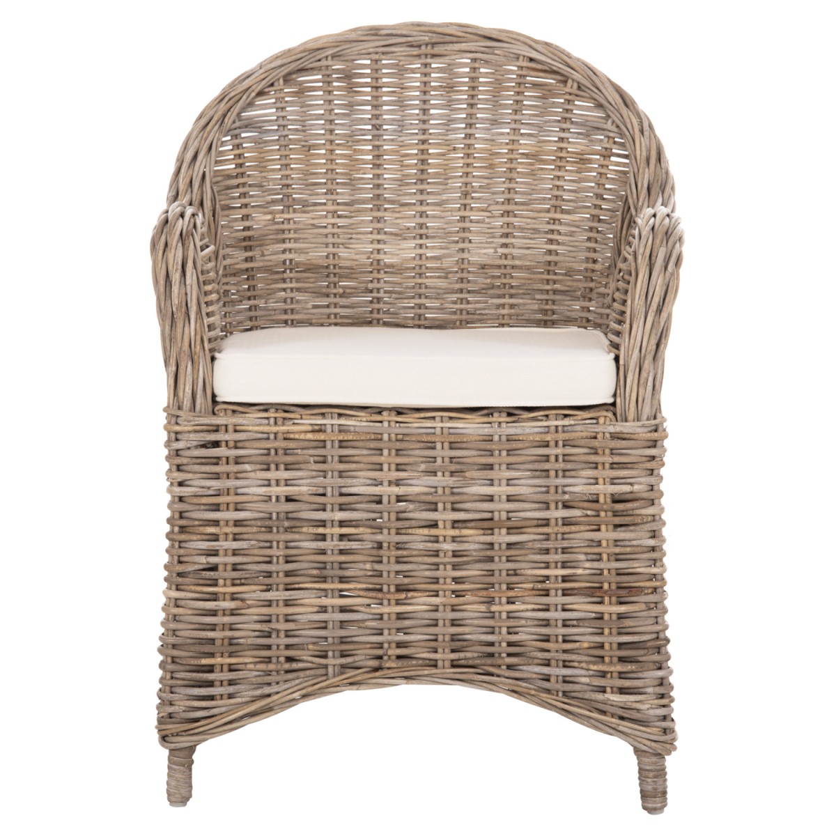 ΠΟΛΥΘΡΟΝΑ ΜΕ ΕΚΡΟΥ ΜΑΞΙΛΑΡΙ KEYLA HM9536 ΚΑΦΕ RATTAN 63x65x87Υεκ.