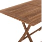 ΤΡΑΠΕΖΙ ΤΡΑΠΕΖΑΡΙΑΣ KENDALL ΠΤΥΣΣΟΜΕΝΟ HM9542 TEAK ΣΕ ΦΥΣΙΚΟ ΧΡΩΜΑ 120x80x75Yεκ.