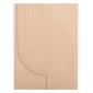 ΠΙΝΑΚΑΣ ΟΡΘΟΓΩΝΙΟΣ ΣΕΙΡΑ SANTORINI HM4521 MDF ΣΕ ΜΠΕΖ ΧΡΩΜΑ 60x4(πάχος)x80Υεκ.