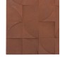 ΠΙΝΑΚΑΣ ΤΕΤΡΑΓΩΝΟΣ ΣΕΙΡΑ SANTORINI HM4524 MDF ΣΕ ΚΑΦΕ ΧΡΩΜΑ 80x5(πάχος)x80Υεκ.