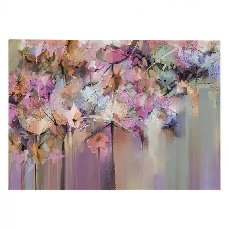 ΠΙΝΑΚΑΣ ΚΑΜΒΑΣ PASTEL FLOWERS HM7197.03 100X3X70 εκ.