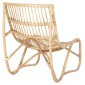 ΠΟΛΥΘΡΟΝΑ GRINN HM9815.01 ΡΑΒΔΟΙ RATTAN ΣΕ ΦΥΣΙΚΟ 56,5x73,5x79,5Υ εκ.