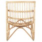 ΠΟΛΥΘΡΟΝΑ GRINN HM9815.01 ΡΑΒΔΟΙ RATTAN ΣΕ ΦΥΣΙΚΟ 56,5x73,5x79,5Υ εκ.