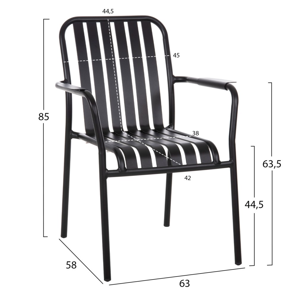 ΠΟΛΥΘΡΟΝΑ ΑΛΟΥΜΙΝΙΟΥ RACHEL HM6088.01 ΜΑΥΡΗ 63x58x85Υεκ.