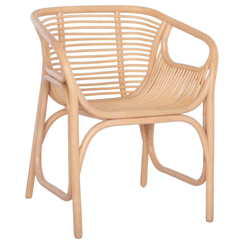 ΠΟΛΥΘΡΟΝΑ MEL ΕΣΩΤ. ΧΩΡΩΝ HM9954.01 ΦΥΣΙΚΟ RATTAN 62x57,5x79,5Υεκ.