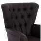 ΠΟΛΥΘΡΟΝΑ ΜΠΕΡΖΕΡΑ Τ. CHESTERFIELD ΣΕ ΧΡΩΜΑ ΚΑΦΕ HM9217.03 87x88x100 εκ.