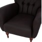 ΠΟΛΥΘΡΟΝΑ ΜΠΕΡΖΕΡΑ Τ. CHESTERFIELD ΣΕ ΧΡΩΜΑ ΚΑΦΕ HM9217.03 87x88x100 εκ.