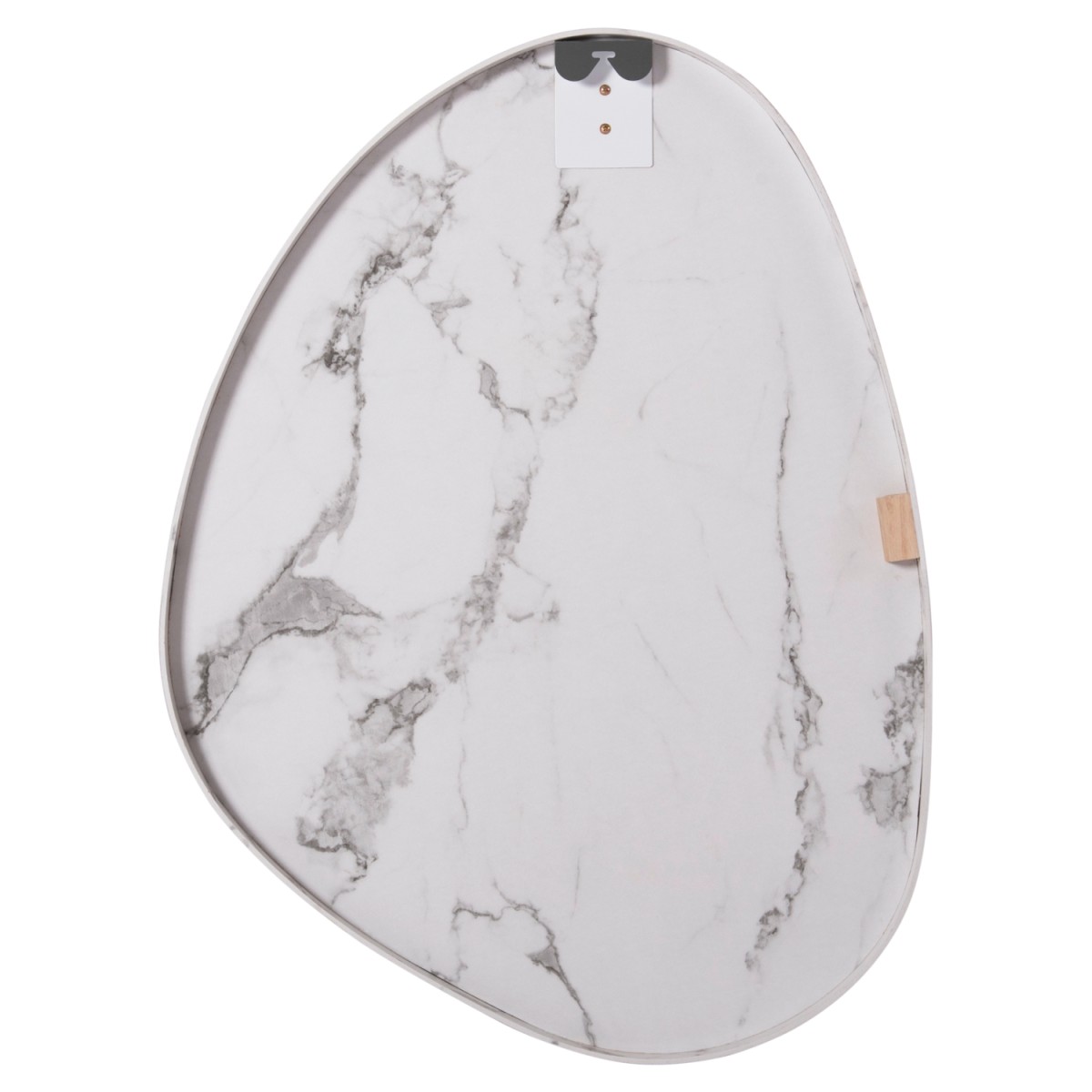 ΚΑΘΡΕΠΤΗΣ ΤΟΙΧΟΥ IRREGU HM4487.05 ΜΕ ΠΛΑΙΣΙΟ MDF ΣΕ WHITE MARBLE ΧΡΩΜΑ 60x80Υεκ.