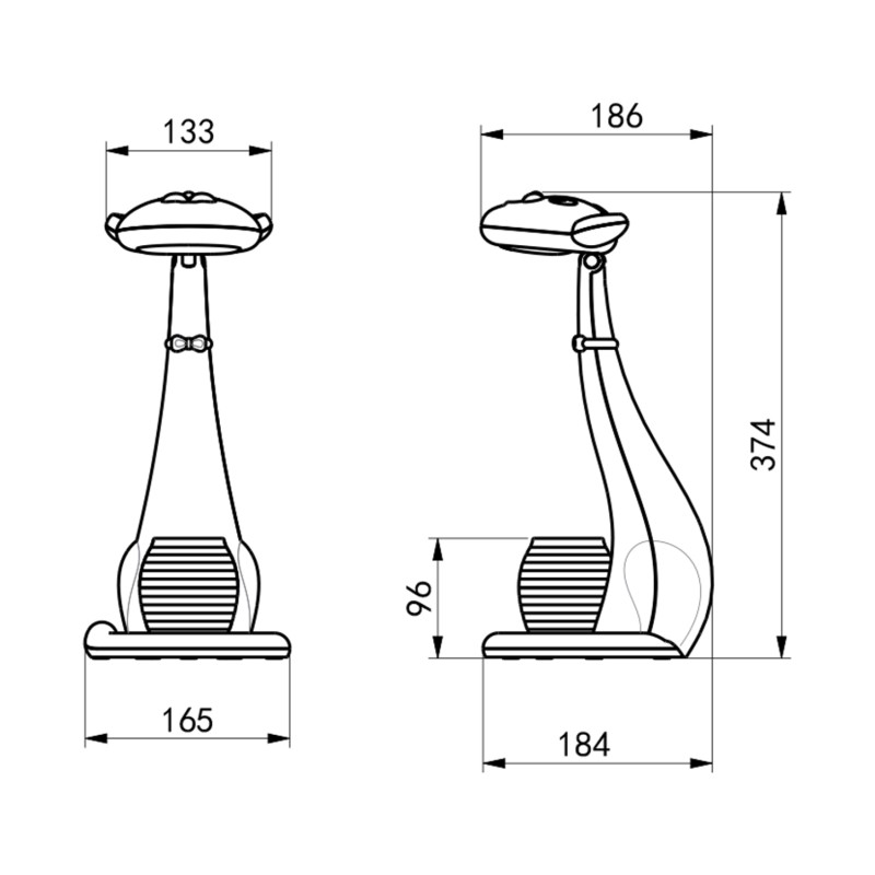 ΠΑΙΔΙΚΟ ΦΩΤΙΣΤΙΚΟ ΓΡΑΦΕΙΟΥ LED BADOO ΓΑΤΑ HM4457.04 ΚΙΤΡΙΝΟ ABS-ΜΕ ΜΟΛΥΒΟΘΗΚΗ