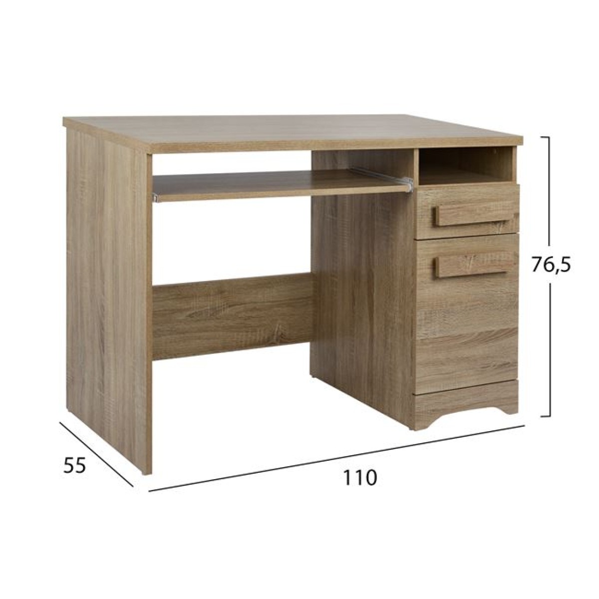 ΓΡΑΦΕΙΟ PLAYROOM SONAMA HM11275 110X55X76.5εκ