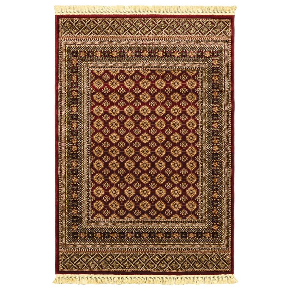 ΧΑΛΙ PERSIA 7838 BURGUNDY ΜΕ ΚΡΟΣΣΙ - 133X190  NewPlan