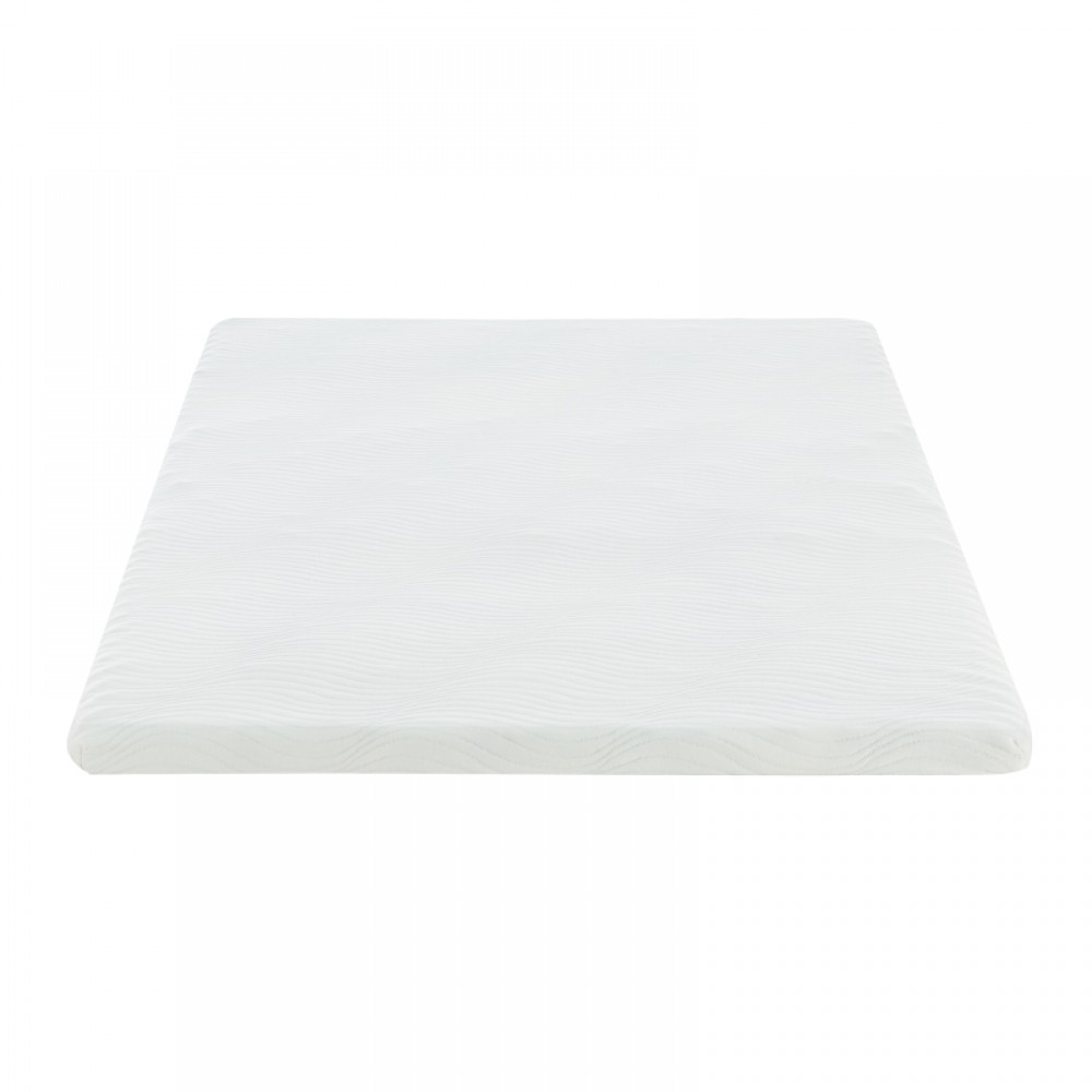 Ανώστρωμα Casmeriane pakoworld roll pack λευκό ύφασμα-memory foam 120x200x5εκ