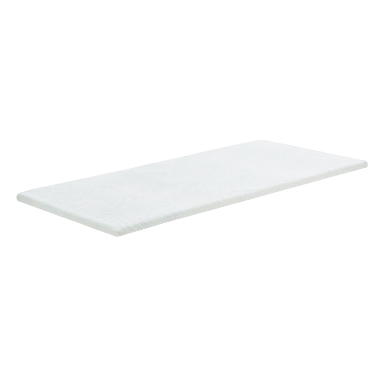 Ανώστρωμα Casmeriane pakoworld roll pack λευκό ύφασμα-memory foam 120x200x5εκ