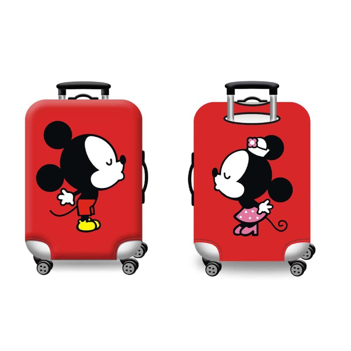 Κάλυμμα Βαλίτσας Small AMBER Mickey-Minnie AM134-01